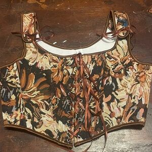 Women’s Floral Corset